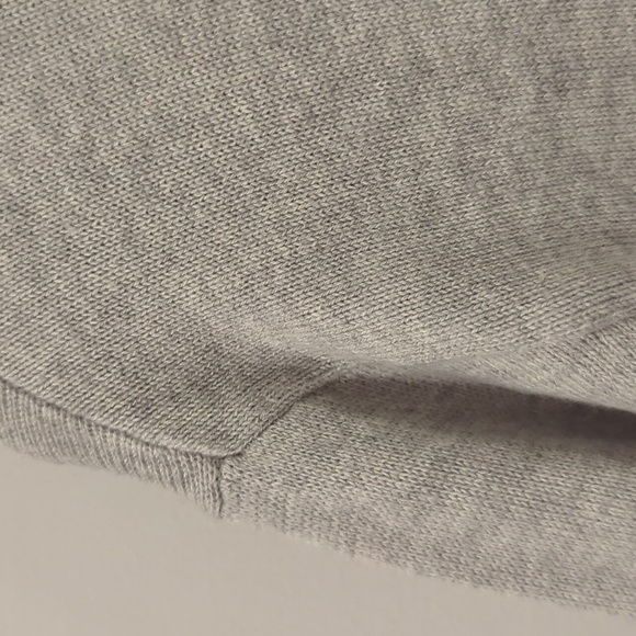 J Crew Men's Cotton Crewneck Sweater Gray size Large 100% Cotton - Picture 9 of 11